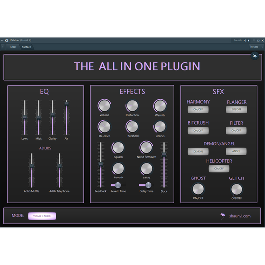 THE ALL IN ONE VOCAL PLUGIN