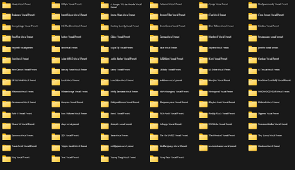 THE COMPLETE PRESET PACK (ALL 204 PRESETS)